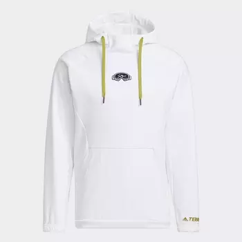 Худи Adidas Terrex, белый/принт