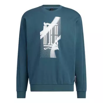Худи adidas WUJI Logo Pullover Jerseys Sportswear 'Teal'