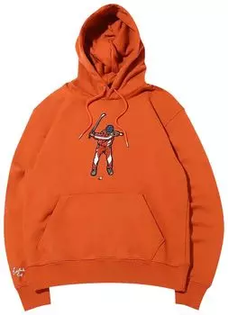 Худи Air Jordan x Eastside Golf Fleece Hoodie (Asia Sizing) 'Burnt Sunrise/Midnight Navy/White', оранжевый
