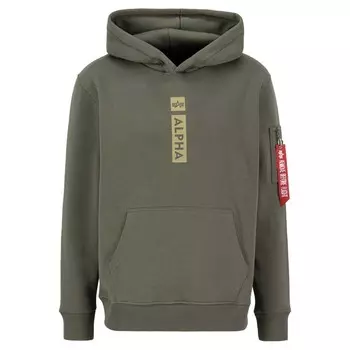 Худи Alpha Industries Alpha Rp, зеленый