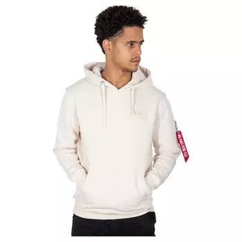 Худи Alpha Industries Back Print, белый