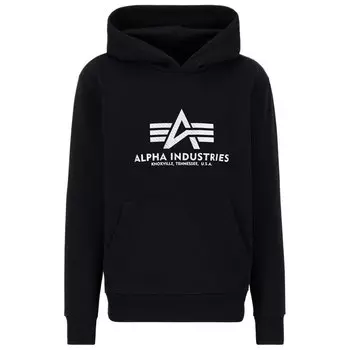 Худи Alpha Industries Basic Carbon, черный
