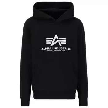 Худи Alpha Industries Basic Carbon, черный