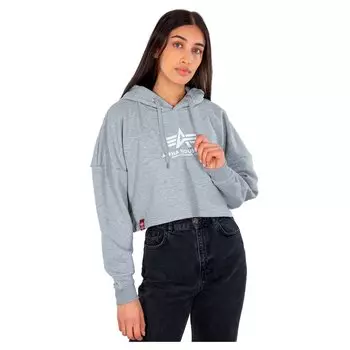 Худи Alpha Industries Basic COS, серый