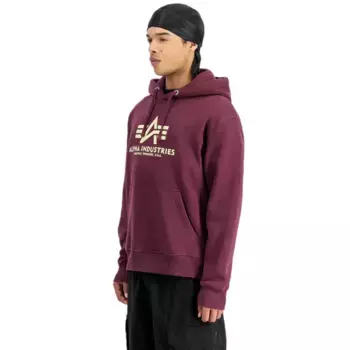 Худи Alpha Industries Basic, фиолетовый