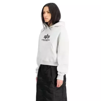 Худи Alpha Industries Basic PP, серый
