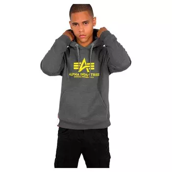 Худи Alpha Industries Basic, серый