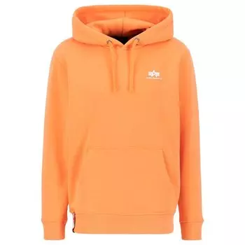 Худи Alpha Industries Basic Small Logo, оранжевый