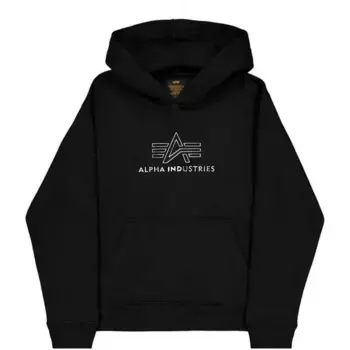 Худи Alpha Industries Basic TPU, черный
