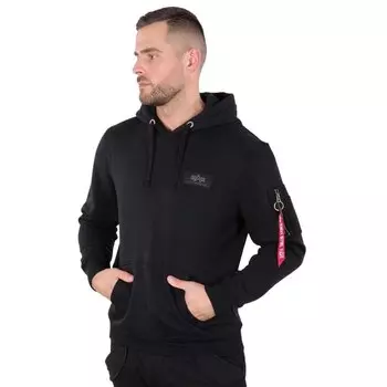 Худи Alpha Industries Camo Tpu, черный