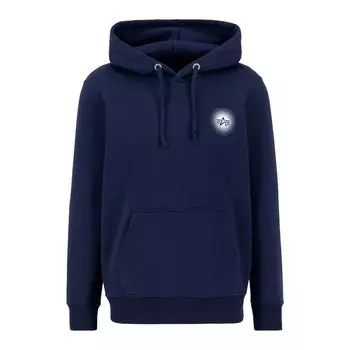 Худи Alpha Industries Doted Sl, синий