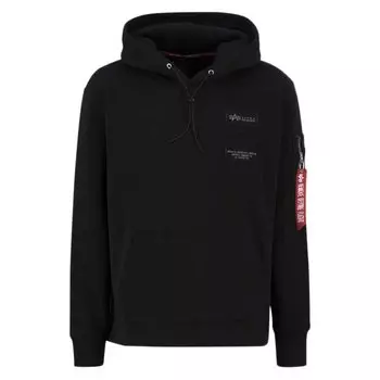Худи Alpha Industries Patch Lf, черный