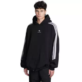 Худи Balenciaga Cotton, черный