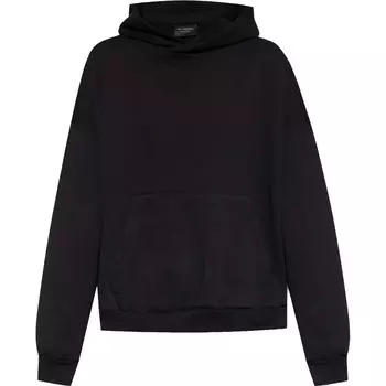 Худи Balenciaga Loose-fitting, черный