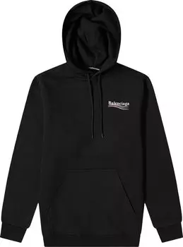 Худи Balenciaga Political Campaign Hoodie 'Black', черный