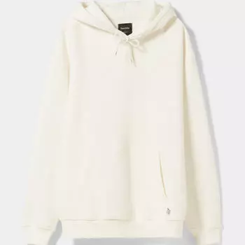 Худи Bershka Oversized, белый