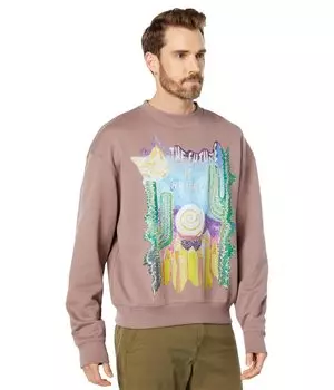 Худи Blue Marble Paris, Future Print Crew Neck