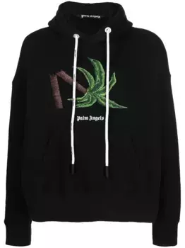 Худи Broken Palm PALM ANGELS, черный