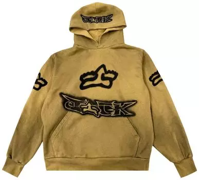 Худи Cactus Jack by Travis Scott x Fox Racing Hoodie II 'Tan', загар