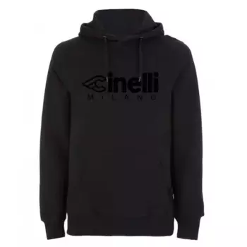 Худи Cinelli Milano Flocked, черный