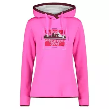 Худи CMP 31E1866 Fix Hood, фиолетовый