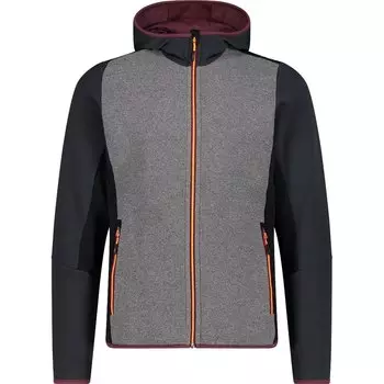 Худи CMP Fix Hood 32M2257, серый