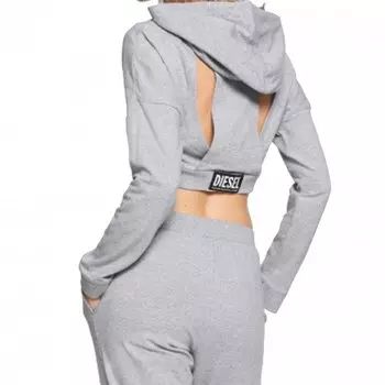 Худи Diesel Anghel, серый