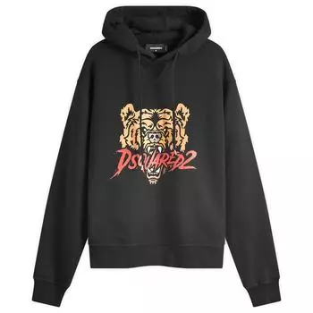 Худи Dsquared2 Bears Logo Hoodie, черный