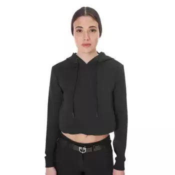 Худи Equestro Cut Out, черный