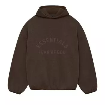 Худи Fear Of God Essentials Fear of God Essentials Nylon Fleece Hoodie, серый