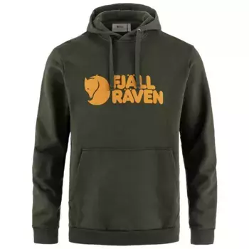 Худи Fjllrven Logo, зеленый