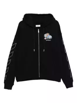 Худи Fresco Arrow OFF-WHITE, черный
