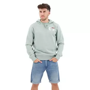Худи G-Star Back Graphic, зеленый
