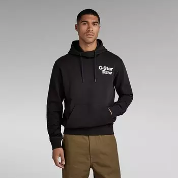 Худи G-Star Back Print, черный