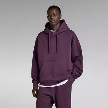 Худи G-Star Essential Loose, фиолетовый