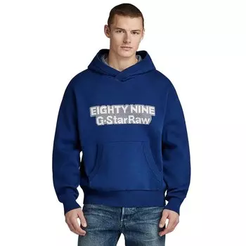 Худи G-Star Graphic Loose, синий