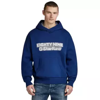 Худи G-Star Graphic Loose, синий