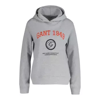 Худи Gant Crest, серый