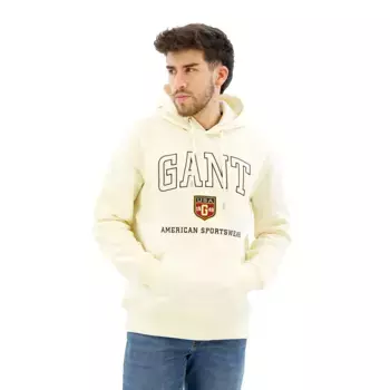 Худи Gant Graphic, бежевый