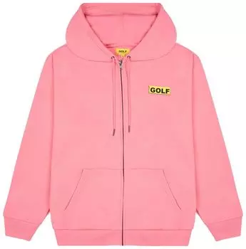 Худи GOLF WANG Collage Zip Up Hoodie 'Pink', розовый