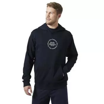 Худи Helly Hansen Core Graphic, синий