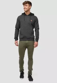 Худи INDICODE JEANS, черный микс
