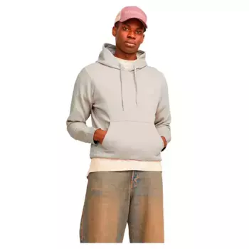 Худи Jack & Jones Corp Logo, серебряный
