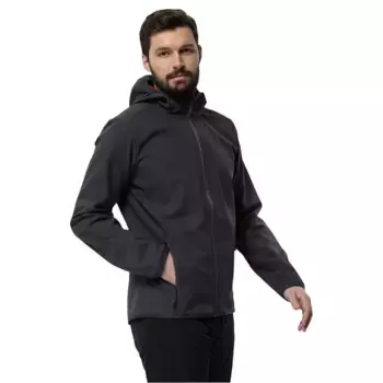 Худи Jack Wolfskin Bornberg, черный