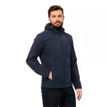 Худи Jack Wolfskin Bornberg, синий