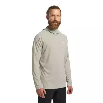Худи Jack Wolfskin Prelight Swift, бежевый