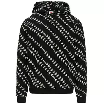 Худи Kappa Authentic Fancy Organic, черный