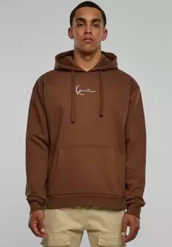 Худи Karl Kani SMALL SIGNATURE ESSENTIAL HO, цвет Dark Brown