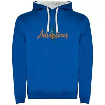 Худи Kruskis Adventures Two-Colour, синий