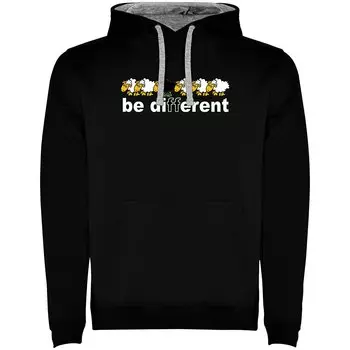 Худи Kruskis Be Different Run Two-Colour, черный